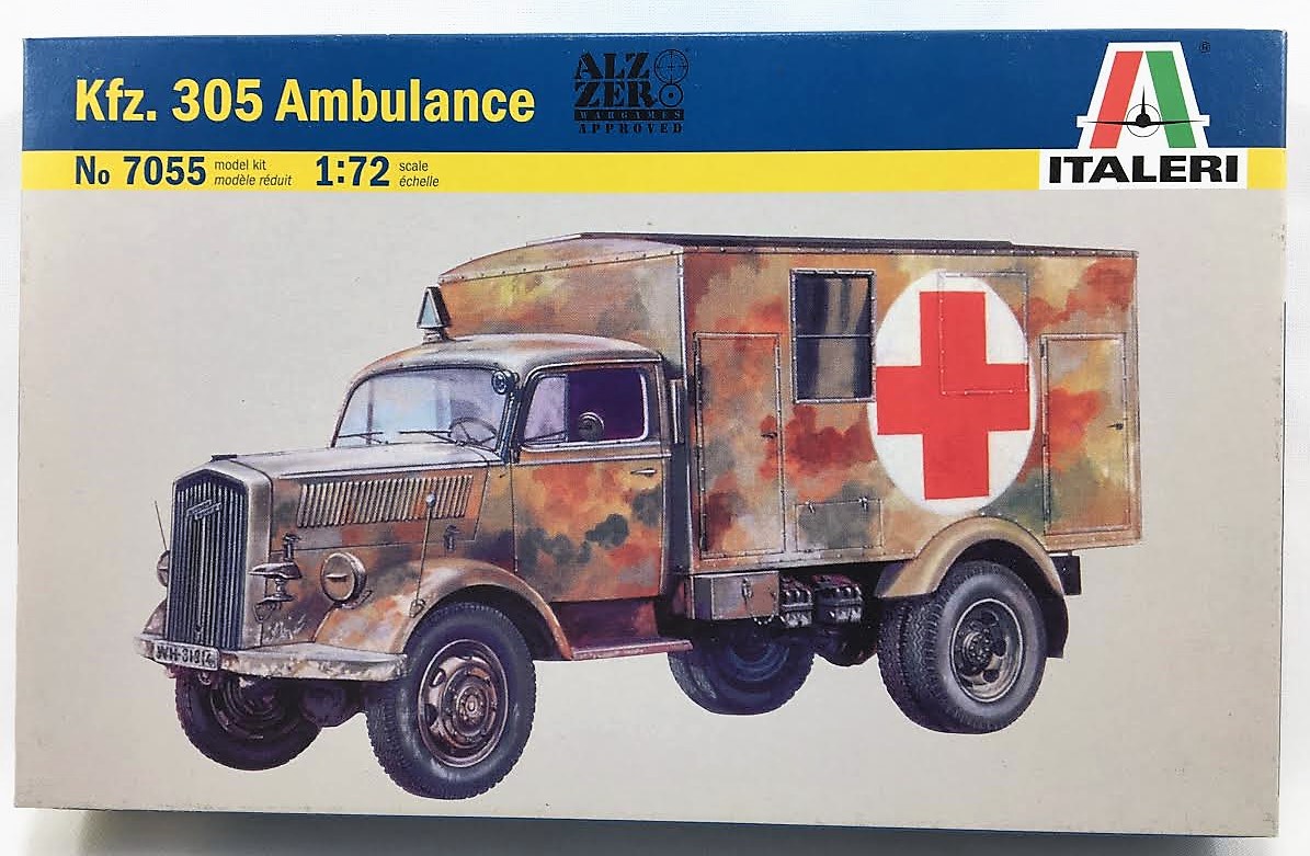 k 12 Ambulancia  (italeri)