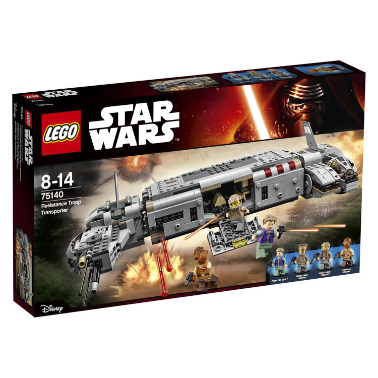 Transporte de tropas de la resistencia ( Lego StarWars )