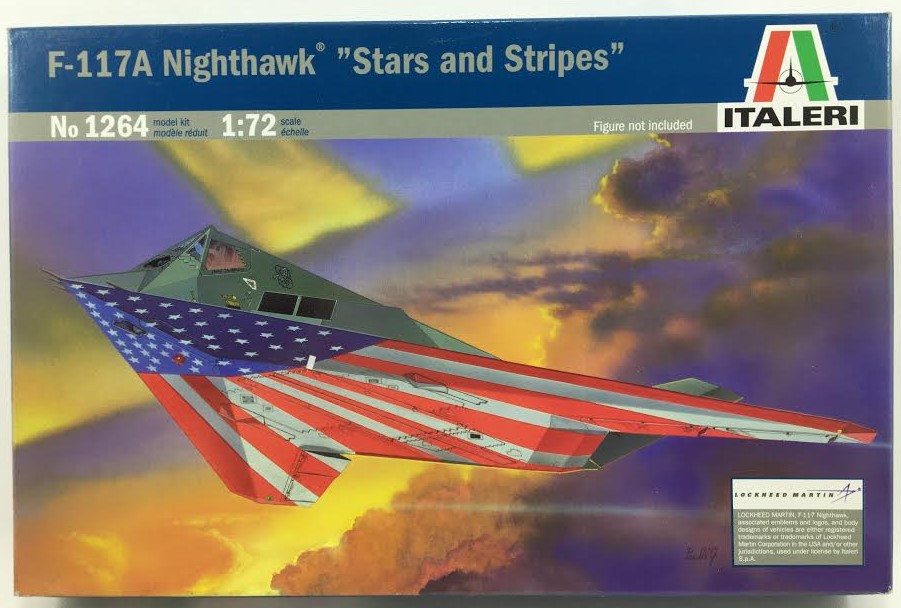 F-117A NIGHTHAWK  (ITALERI)