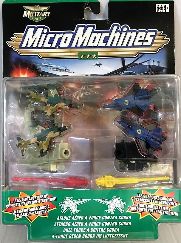 Ataque Aereo A-force Contra Cobra (Micro Machines)
